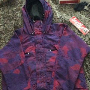 Bape Purple Zoom Camo Snowboarding Jacket